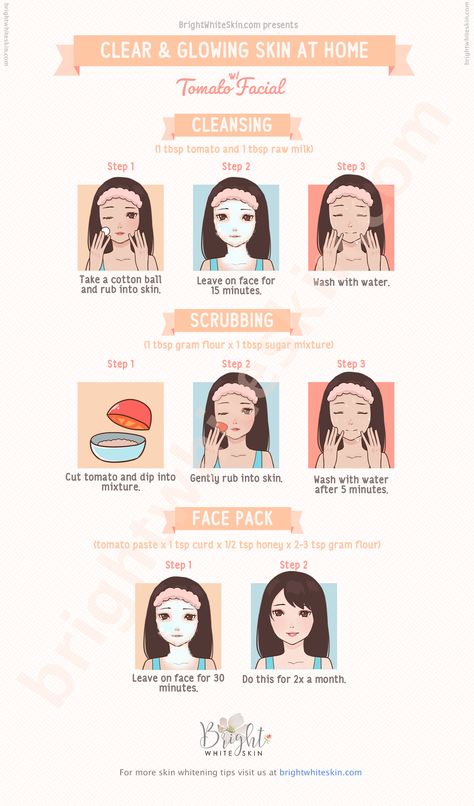 Facial Remedies At Home, How To Make Clear Skin At Home, Facepacks For Glowing Skin, Tomato For Face Glowing Skin, Tomato Face Pack For Glowing Skin, Facial For Glowing Skin At Home, Glowing Skin Face Pack At Home, Diy Detan Mask, Glowing Skin How To Get Naturally At Home