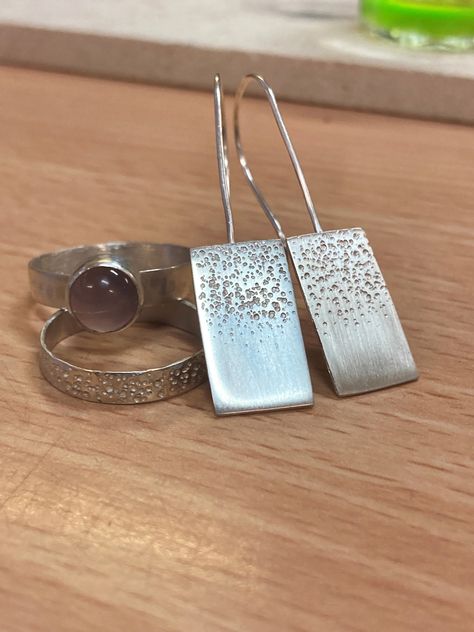 Brushed Silver Jewelry, Make Your Own Ring, East Yorkshire, Homemade Christmas Cards, Jewelry Workshop, Sterling Silver Jewellery, Jewellery Ideas, Polish Silver, Gemstone Jewellery