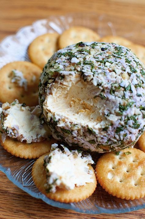 My Mom's Cheeseball: a twist on a classic Kraft cheeseball that we used in catering for years. Cheeseball Old English, Old English Roka Blue Cheese Ball, Cheeseball Recipes, Football Party Food, Cheese Ball Recipes, Cheese Balls, Three Cheese, Cheese Appetizers, All In The Family