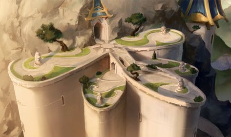 Eastern Air Temple, Northern Air Temple, Dialogue Ideas, Air Temple, Air Nomads, Fantasy Place, Concept Maps, Lighting Study, Story Concepts