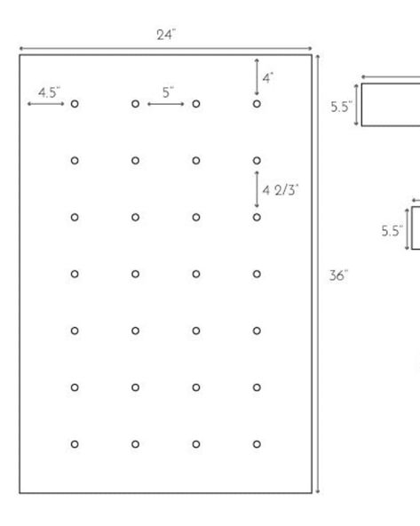 DIY Project Idea: How to Make a Modern Pegboard Shelving System | Apartment Therapy Pegboard Shelving, Modern Pegboard, Rental Bedroom, Hemnes Dresser, Woodwork Projects, Bazaar Ideas, Dream Office, Green Bubble, Shelving Systems