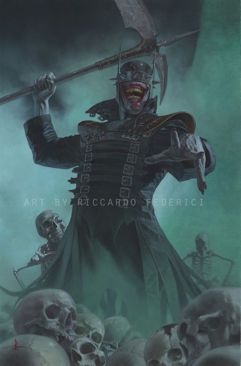 ArtStation - Variant cover: Batman Who Laughs #3 Variant , DC Comics :), Riccardo Federici Batman Who Laughs Comic, Ricardo Federici, Riccardo Federici, The Batman Who Laughs, Image Joker, Batman Who Laughs, Batman Metal, Scott Snyder, Wayne Family