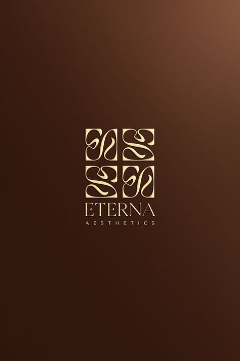 Beauty Icons Logo, Luxurious Logo Design Inspiration, Luxury Logo Branding, Luxury Chocolate Branding, Chocolate Brand Design, Luxury Brand Design Inspiration, Luxury Beauty Branding, Chocolate Brand Identity, Luxury Graphic Design Branding