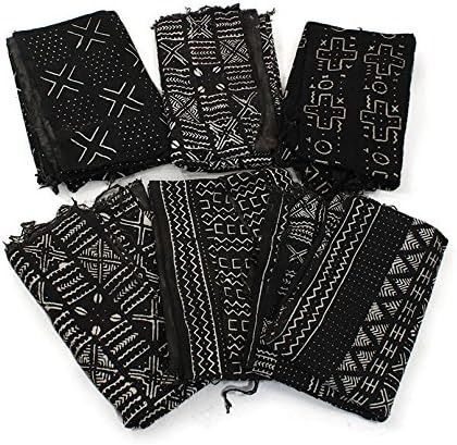 Amazon.com: Authentic African Bogolan Mud Cloth Bambara - Mali Vib (Rust) : Home & Kitchen Indigo Mudcloth, Mudcloth Fabric, African Textiles, African Mud Cloth, Trade Beads, African Inspired, West Africa, African Fabric, Mud Cloth