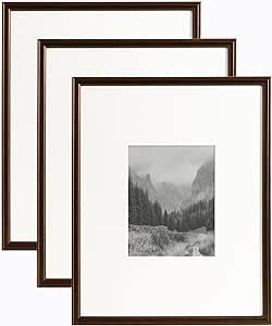 Kate and Laurel Adlynn Rectangle Picture Frame Set of 3, 16 x 20 matted to 8 x 10, Bronze, Vintage Three-Piece Frame Set for Gallery Wall Frame Set in Living Room Wall Decor Ridiculous Pictures, Gallery Wall Frame Set, Wall Frame Set, Picture Frame Set, Matting Pictures, Gallery Wall Living Room, Picture Frame Shop, Picture Frame Sets, Gallery Wall Frames