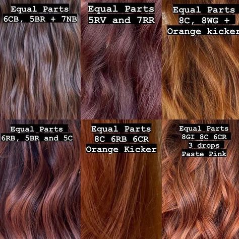 Copper Hair Formula, Natural Red Hair Color, Redken Color Formulas, Red Hair Formulas, Redken Shade, Red Copper Hair, Redken Products, Fall Red Hair, Redken Formulas