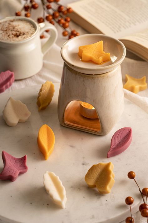 Autumnal Coloured Wax Melts / Soy Wax Melts / Autumn Themed - Etsy UK Autumn Fragrance, Candles Autumn, 2024 Home Decor, Natural Candle Scents, Candle Projects, Halloween Candle, Fall Fragrance, Fall Fruits, Fall Thanksgiving Decor