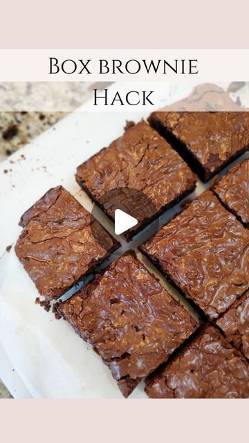 Box Brownie Mix With Condensed Milk, Brownie Hacks, Boxed Brownie Recipes, Make Box, Gooey Brownies, Box Brownies, Delicious Brownies, No Bake Brownies, Best Brownies