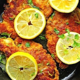 Lemon Chicken Piccata Recipe - Grandbaby Cakes Breaded Chicken Piccata, Lemon Piccata, Piccata Chicken, Best Fried Chicken Recipe, Lemon Chicken Piccata, Chicken Piccata Recipe, Chicken Piccata, Crusted Chicken, Fried Chicken Recipes