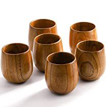 Check this out on Amazon Wooden Cups, Bamboo Cups, Japanese Tea Cups, Wooden Cup, Bamboo Tea, Lathe Projects, Cosmetic Containers, Style Japonais, Tee Set