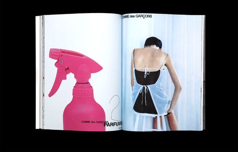 COMME DES GARÇONS: the brand’s philosophy on Behance Comme Des Garcons Campaign, Rei Kawakubo Comme Des Garcons, Visual Research, Fashion Typography, Rei Kawakubo, Book Layout, Research Projects, Des Garcons, Photo Styling