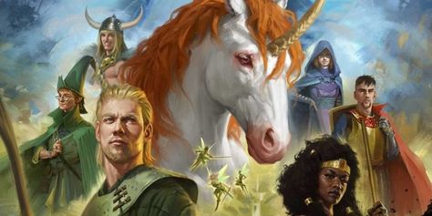 Uni and the Hunt for the Lost Horn might well be the first “official” adventure to use the 5.5E ruleset, and it can be yours on D&D Beyond. Uni and the Hunt for the Lost Horn was a free WPN store adventure, and it is also (at least as of press time) available on D&D […] 

The D&D Cartoon Characters Star in 5.5E’s First Adventure: ‘Uni And The Hunt For The Lost Horn’ first appeared on Bell of Lost Souls Dragonlance Chronicles, Dungeons And Dragons Board, Ruined Childhood, Fantasy Reference, Roll For Initiative, D D Classes, Dragons Art, Dungeons And Dragons Art, Dungeon Master's Guide