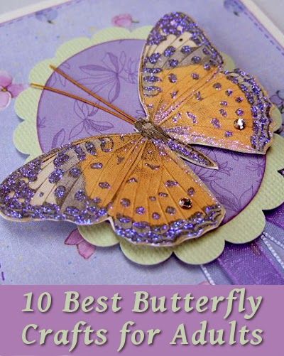 10 Best Butterfly Arts and Crafts for Adults Butterfly Art And Craft, Arts And Crafts Interiors, Arts And Crafts For Adults, Arts And Crafts For Teens, Arts And Crafts House, Crafts For Adults, Easy Arts And Crafts, Crafts For Seniors, Art And Craft Videos