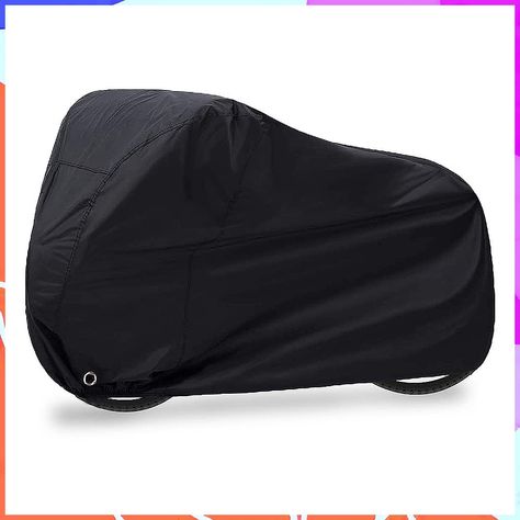 Bike Cover Waterproof Outdoor Bicycle Cover Thick Black. 29 Inch Windproof UV Snow Rustproof 190T with Lock Hole Storage Bag Bike Beach, Stylish Bike, Beach Cruiser Bike, Beach Cruiser Bikes, Honda Grom, Bike Cover, Bicycle Storage, Beach Bike, Beach Cruiser