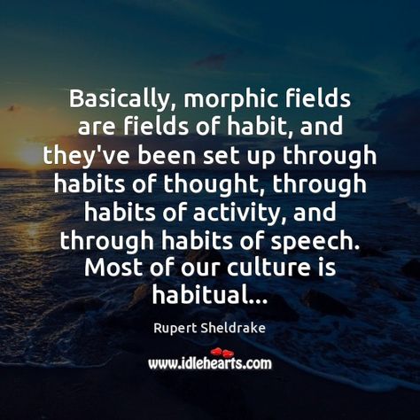 Morphic Resonance, Morphic Fields, Buckminster Fuller Quotes, Unified Field Theory, Energy Fields Spiritual, Rupert Sheldrake, Spiritual Momentum Nelson, Quantum Jumping, Morphogenetic Field