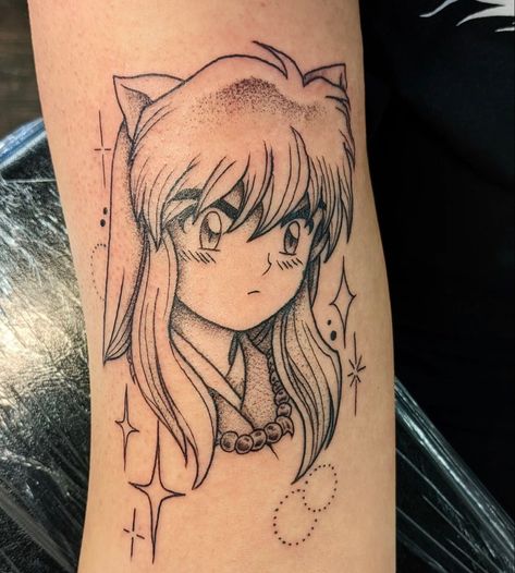 Muichiro Tattoo, Inuyasha Tattoo Ideas, Inuyasha Tattoo, Samurai Tattoo Sleeve, Cute Tats, Kawaii Tattoo, Anime Tattoo, Samurai Tattoo, Dream Tattoos