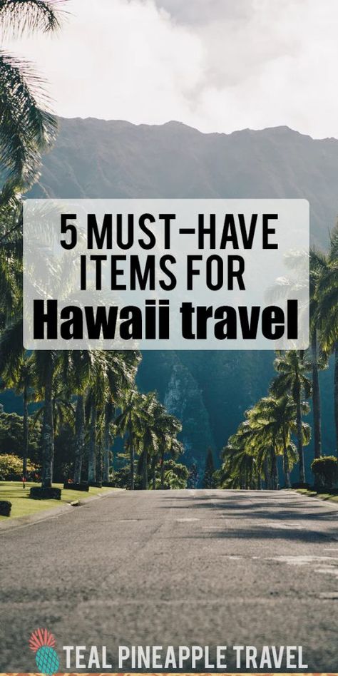 Hawaii Must Haves Travel, Hawaii Must Haves, Hawaii Tips, Best Hawaiian Island, Essential Travel Items, Hawaii Trip Planning, Hawaii Packing List, Hawaii Packing, Mind Hacks