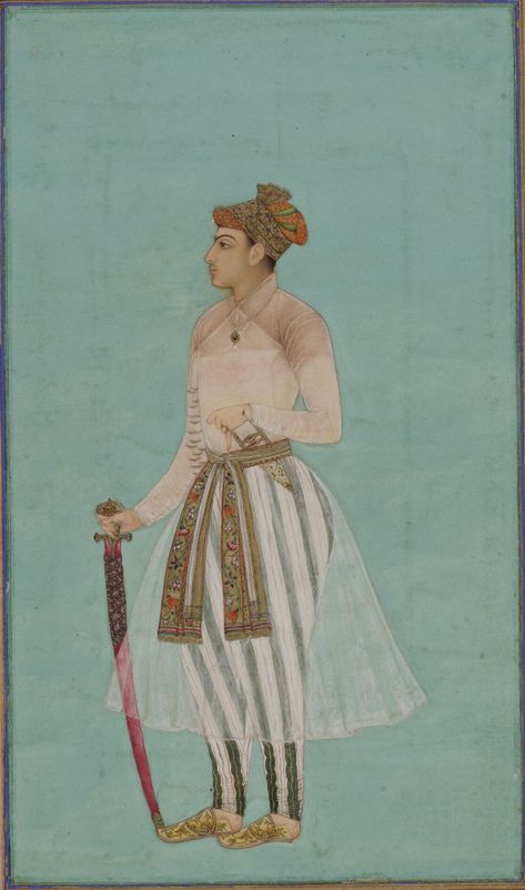 Mughal Dress, Gunpowder Empires, Indian Miniatures, Painting Costume, 4 Horsemen, Mughal Miniature Paintings, Historical India, Forest Essentials, Indian Miniature