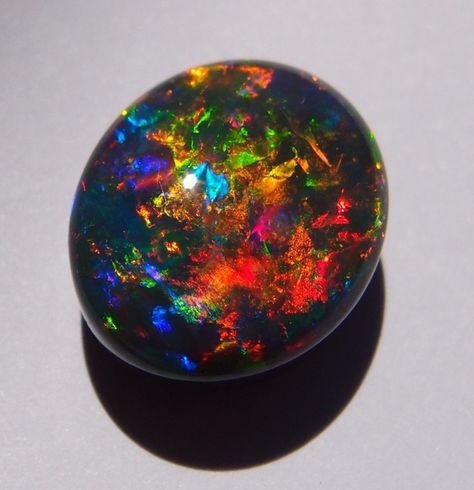 What Is Black Opal? Black Opal Aesthetic, Opals Aesthetic, Dragons Breath Fire Opal, Black Opal Jewelry, Black Opal Stone, Mineral Stone, Minerals And Gemstones, Rocks And Gems, Opal Stone