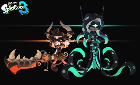 Project Splatoon 3, Splatoon Squid Sisters, Splatoon Squid, Pearl And Marina, Splatoon Games, Octo Expansion, Splatoon Memes, Nintendo Splatoon, Squid Sisters