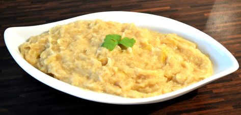 French Onion Purée With Cognac - Purée D'oignons | Cooking The World Hand Blender, French Onion, Meat Dishes, Bite Size, Original Recipe, Melted Butter, Macaroni And Cheese, Mashed Potatoes, Cognac