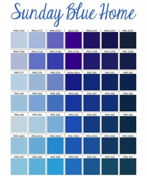 Dipinto di blu - Paperblog Bleu Pantone, Pantone Azul, Blue Black Hair Color, Blue Pantone, Pantone Matching System, Pantone Color Chart, Blue Black Hair, Pantone Colour Palettes, Weddings By Color