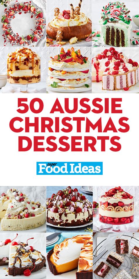 Australian Christmas Desserts, Christmas Gift Ideas For Him, Xmas Desserts, Best Christmas Desserts, Aussie Food, Christmas Giveaway, Christmas Recipes Easy, Aussie Christmas, Best Christmas Recipes