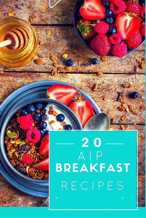 Having trouble figuring out what you can eat for breakfast on an AIP diet? Than look no further! Here are 20 AIP Breakfast recipes to make your morning. Aip Diet Breakfast, Aip Breakfast Recipes, Autoimmune Diet Recipes, Aip Diet Recipes, Aip Breakfast, Autoimmune Paleo Recipes, Aip Paleo Recipes, Autoimmune Diet, Fast Life