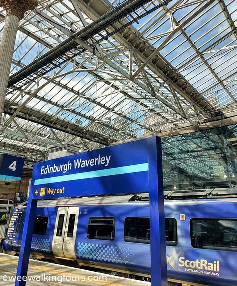 While we wait to travel again, this week we bring you on a fun virtual tour of Edinburgh Waverley Station- https://www.weewalkingtours.com/post/edinburgh-waverley . It's often the first and/or last place people will see on their visit to Edinburgh, but it's a marvel worth seeing on its own! #EdinburghWaverleyStation #WaverleyStation #TrainStation #Edinburgh #Scotland Edinburgh Train Station, Edinburgh Scotland Travel, Edinburgh Scotland, New Town, Scotland Travel, Travel Memories, Uk Travel, Train Travel, Railway Station