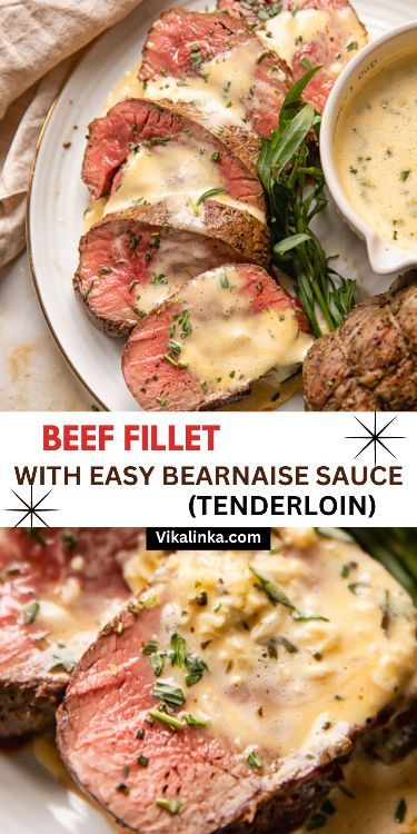 Impress your friends and family with this FIVE STAR dinner of perfectly cooked beef fillet with creamy and luscious Bearnaise sauce made the easy way! Bearnaise Sauce Easy, Beef Fillet Recipes, Thanksgiving Main Course, Béarnaise Sauce, Bearnaise Sauce, Beef Fillet, Special Occasion Food, Crowd Pleasing Recipes, Tender Beef