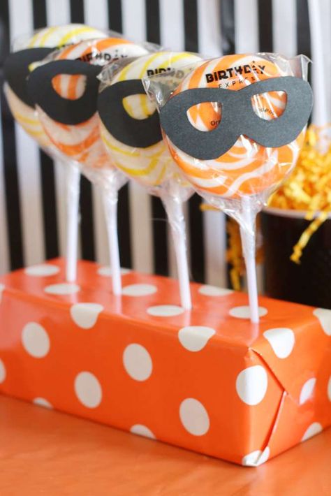 Incredibles Birthday Party Ideas | Photo 1 of 20 | Catch My Party The Incredibles Party Ideas, Incredibles Birthday Party, Party Planning 101, Baby Bottle Favors, 3rd Birthday Boys, Watermelon Birthday Parties, Superhero Theme Party, Shopkins Party, Watermelon Birthday