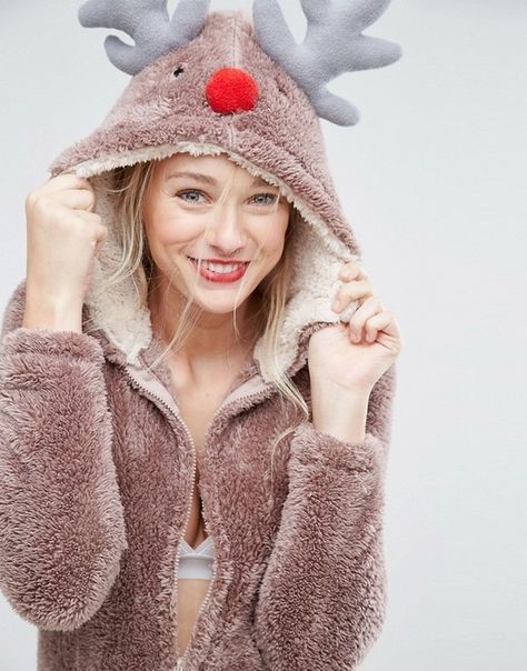 A collection of cute and comfy onesie pajamas just in time for the Holidays. #reindeer #christmasparty #pajamaonesie #olaf #cuteandcomfy #affiliate Disney Onesies, Panda Onesie, Reindeer Onesie, Holiday Onesies, Cosy Outfit, Fashion Drawing Sketches, Disney Pajamas, Christmas Onesie, Cute Sleepwear