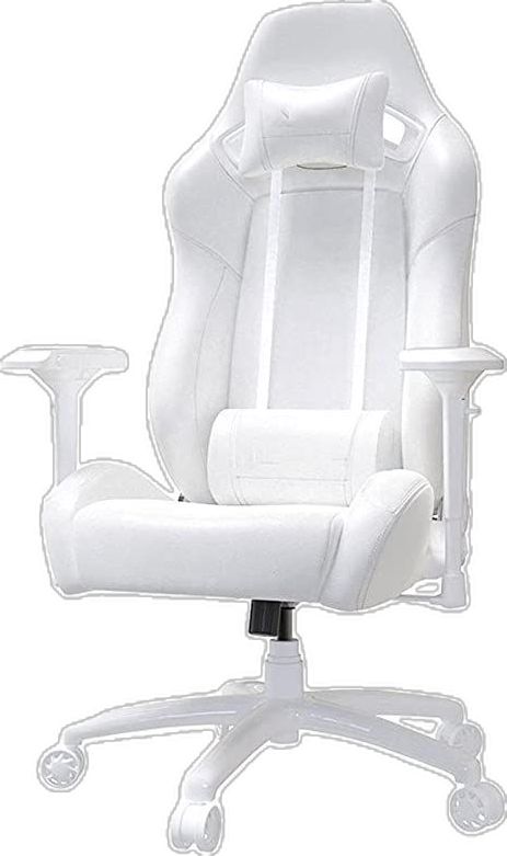 White Gaming Chair, Penyimpanan Makeup, Gamer Chair, Boss Chair, Ergonomic Computer Chair, White Office Chair, Game Chair, Gamer Room Decor, Video Game Room Design