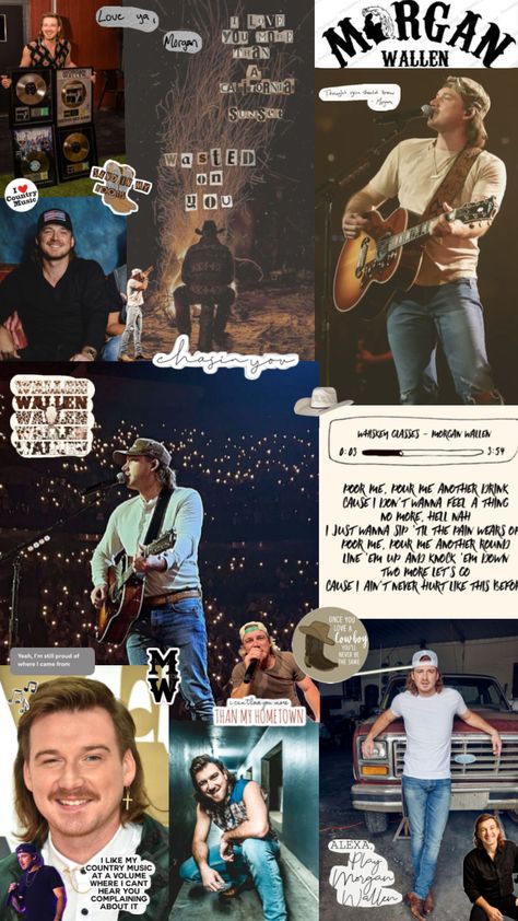 #morganwallen #morganwallenfan #morganwallencollage #wallpaper #background #country #music #countrymusic #morganwallenislife #wallen #morgan #vibes #preppy Morgan Wallen Wallpaper, Morgan Wallen Lyrics Wallpaper, Wallen Wallpaper, Background Country, Preppy Shuffles, Country Backgrounds, Best Country Singers, Iphone Wallpaper Classy, Western Wallpaper Iphone