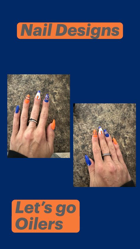 Edmonton Oilers Edmonton Oilers, Nail Designs