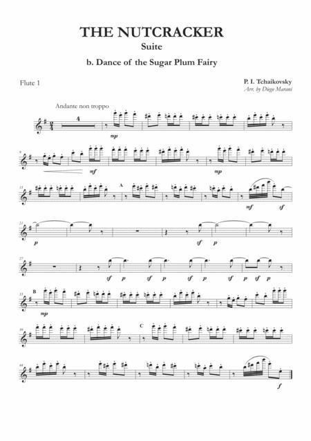 I Loved You First, Flute Sheet Music, Easy Piano Sheet Music, Sugar Plum Fairy, The Nutcracker, Music Dance, String Quartet, Music Score, Music Sheet