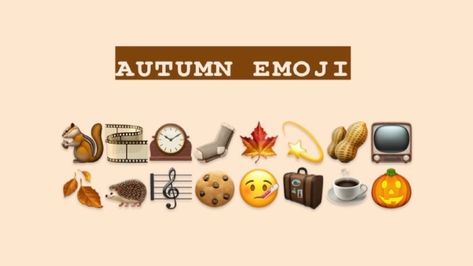 Autumn Emojis Combos, Fall Username Ideas, Fall Emoji Combinations, Autumn Username Ideas, Autumn Emoji Combinations, Cozy Emoji Combos, Autumn Emojis, Fall Emoji Combos, Fall Emojis