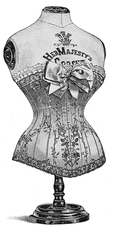 Victorian Fashion Women, Mẫu Power Point, Rasy Koni, Victorian Corset, Vintage Drawing, Images Vintage, Clip Art Vintage, Victorian Women, Victorian Art