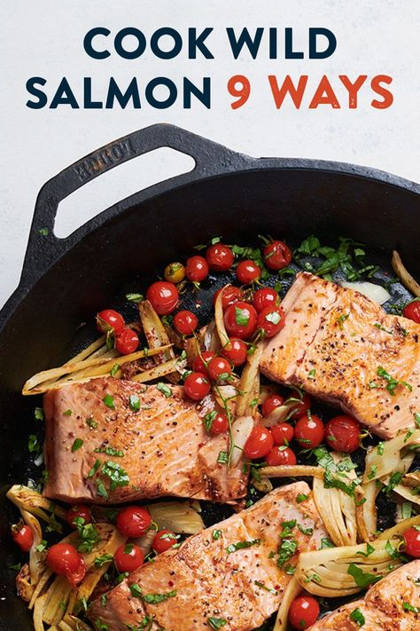 Wild Salmon Recipe, Gluten Free Diet Plan, Wild Caught Salmon, Creative Recipes, Wild Salmon, Salmon Recipe, Different Recipes, Salmon Recipes, Creative Food