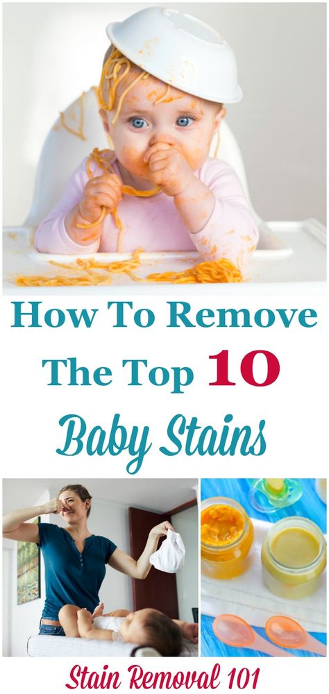 Baby Stain Remover, Baby Stains, Baby Nutrition, Stain Removal Guide, Peanut Gallery, Homemade Toilet Cleaner, Clean Baking Pans, Cleaning Painted Walls, Laundry Tips