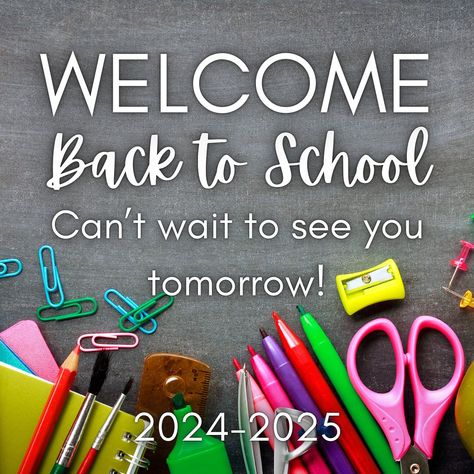 I can’t wait to see my students tomorrow!!! #backtoschool #school #teacher #teachersofinstagram School Starts Tomorrow, School Starts, Welcome Back To School, School Teacher, Back To School, I Can, Canning, On Instagram, Quick Saves