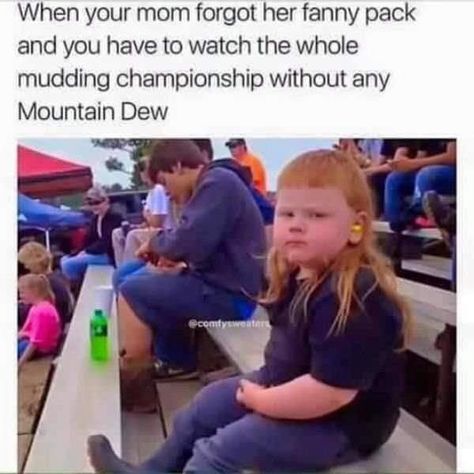 Funny Car Memes, Funny Sports Memes, Country Jokes, Girl Sleepover, Country Memes, Sports Memes, Lower Abs, Joke Of The Day, Mountain Dew