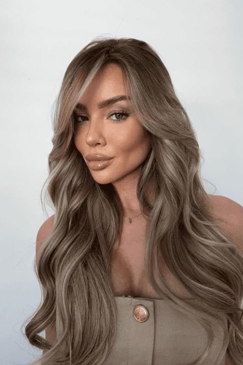 Ash Blonde Hair With Dimension, Light Ash Hair, Blonde Ash Hair, Ash Blonde Hair Ideas, Ash Blonde Hair Balayage, Light Ash Brown Hair, Inspiring Hairstyles, Soft Balayage, Ash Blonde Hair Colour