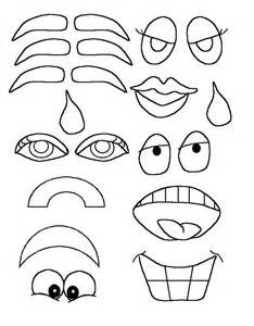 printable Monster Face Cut Outs - Yahoo Image Search Results Face Cut Out, Free Time Activities, Emotion Faces, Monster Craft, Face Template, Monster Face, Silly Faces, Print Box, Cartoon Faces