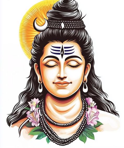 Shivan Drawings Art, Shiva Art Drawing, Lord Shiva Face, God Temple, Dark Roses Tattoo, Hd Cover Photos, Bio Organic Tattoo, Mahadev Tattoo, Shiva Sketch