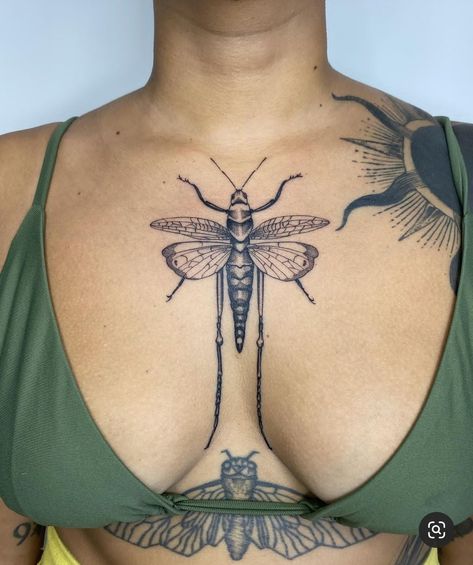 Sternum Beetle Tattoo, Artsy Tattoos, Beetle Tattoo, Bug Tattoo, Elbow Tattoos, Different Kinds Of Art, Red Ink, Tattoo Ink, Chest Tattoo