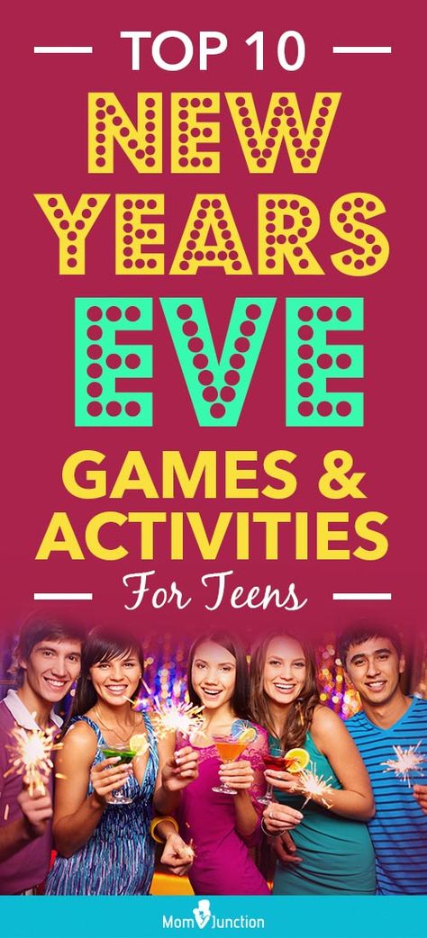 New Years Eve Teen Activities, Hourly Activities For New Years Eve, New Year's Eve Activities For Teens, Nye Games For Teens, Party Games New Years Eve, New Year’s Party For Teens, New Years Eve For Kids Activities, Things To Do On New Years Eve For Teens, New Years Party Teenagers