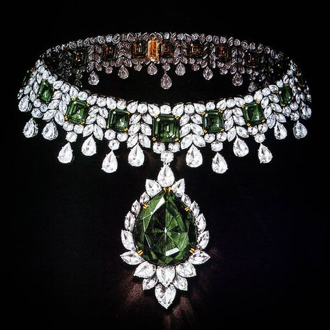 @frenchbluediamond on Instagram: “Harry Winston Inc. • Important Necklace Design by the Legendary Ambaji Shinde for Harry Winston •” Harry Winston Jewelry, Statement Jewelry Necklace, Russian Jewelry, Neck Pieces Jewelry, Queen Jewelry, Diamond Necklace Designs, Harry Winston, Premier Designs Jewelry, Diamond Jewelry Designs