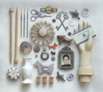 bricolage: Self Portrait with Objects Collections Of Objects, Object Photography, Self Portrait Photography, Still Life Photos, Flat Lay Photography, Identity Art, Assemblage Art, Art Licensing, Photography Projects