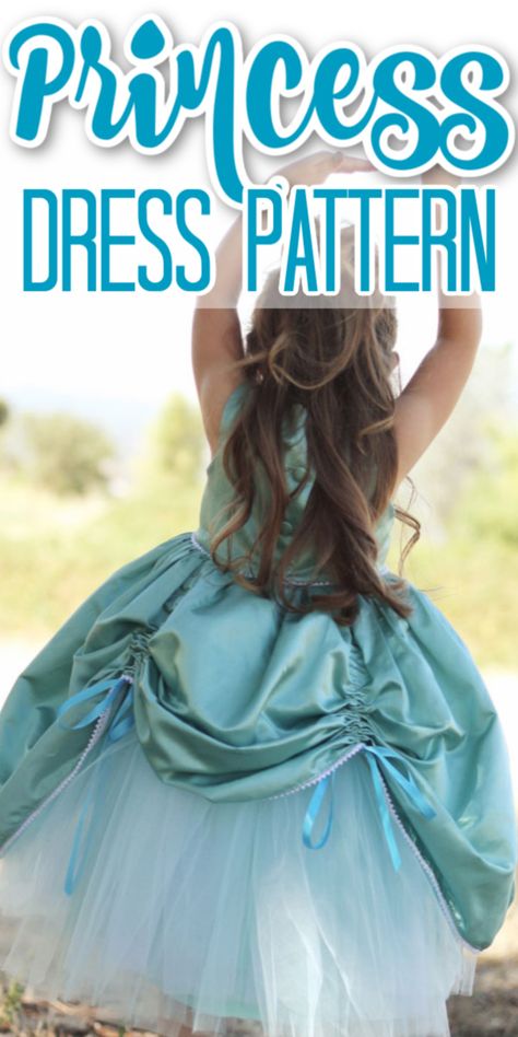 Princess Dress Patterns Kids Free, Princess Dress Patterns Kids, Free Princess Dress Patterns For Kids, Medieval Princess Costume Diy, Free Princess Dress Pattern, Princess Dress Kids Pattern, Diy Princess Dress Woman, Princess Dress Sewing Pattern Free, Easy Princess Dress Diy